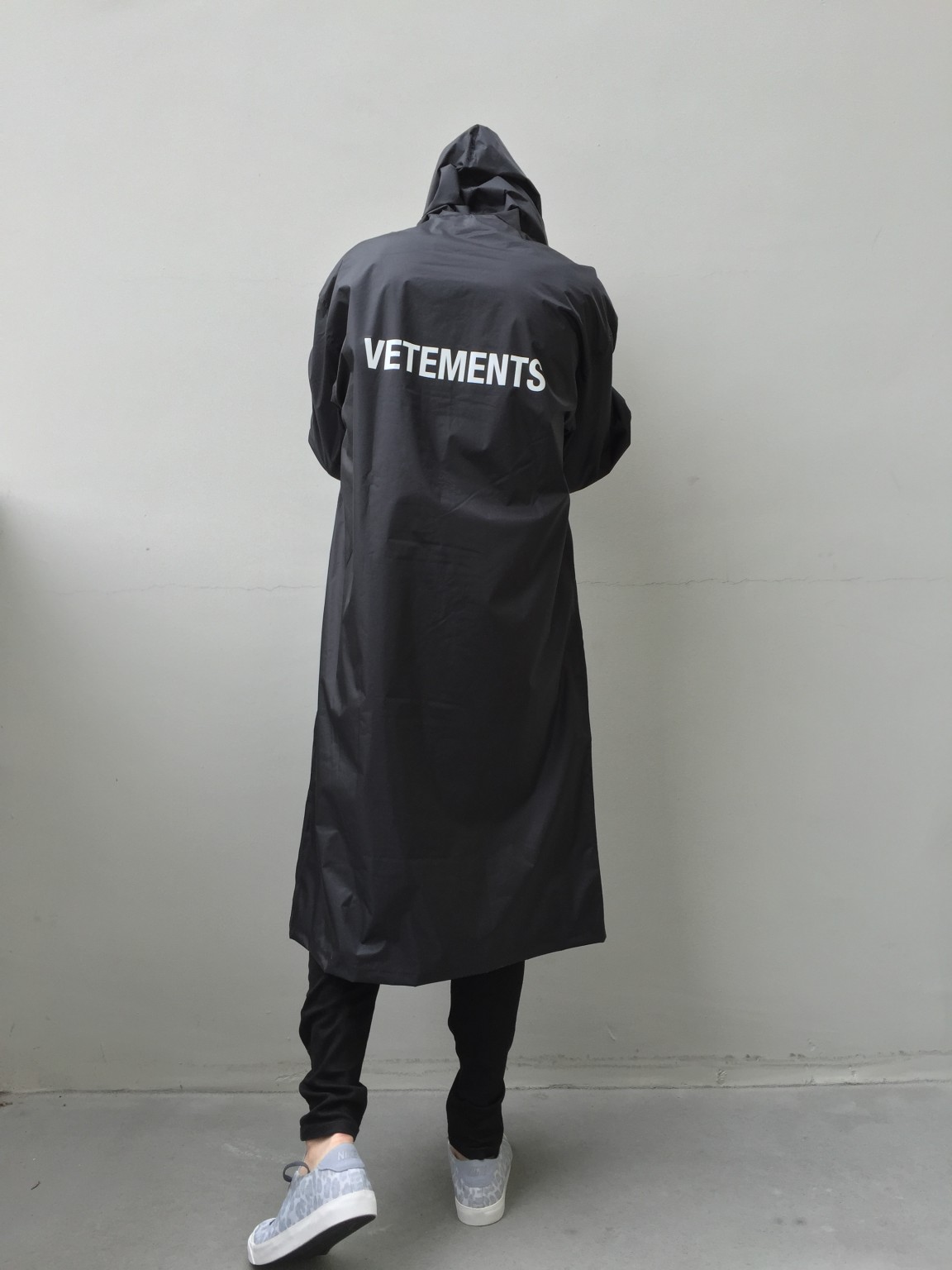 Vetements rain outlet jacket